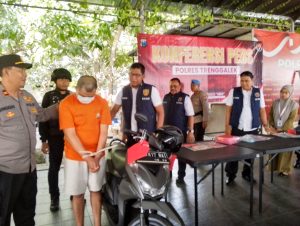 Pencuri Spesialis Rumah Kosong Diringkus Polres Trenggalek di Kota Blitar