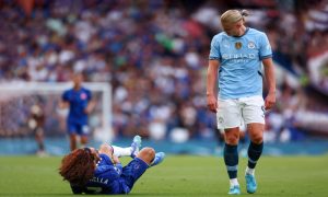 Erling Haaland Bungkam Mulut Besar Marc Cucurella
