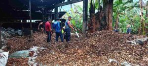 Gudang Penyulingan Cengkeh di Trenggalek Terbakar