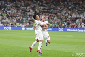 Timnas Indonesia Kantongi Arab Saudi 2-0