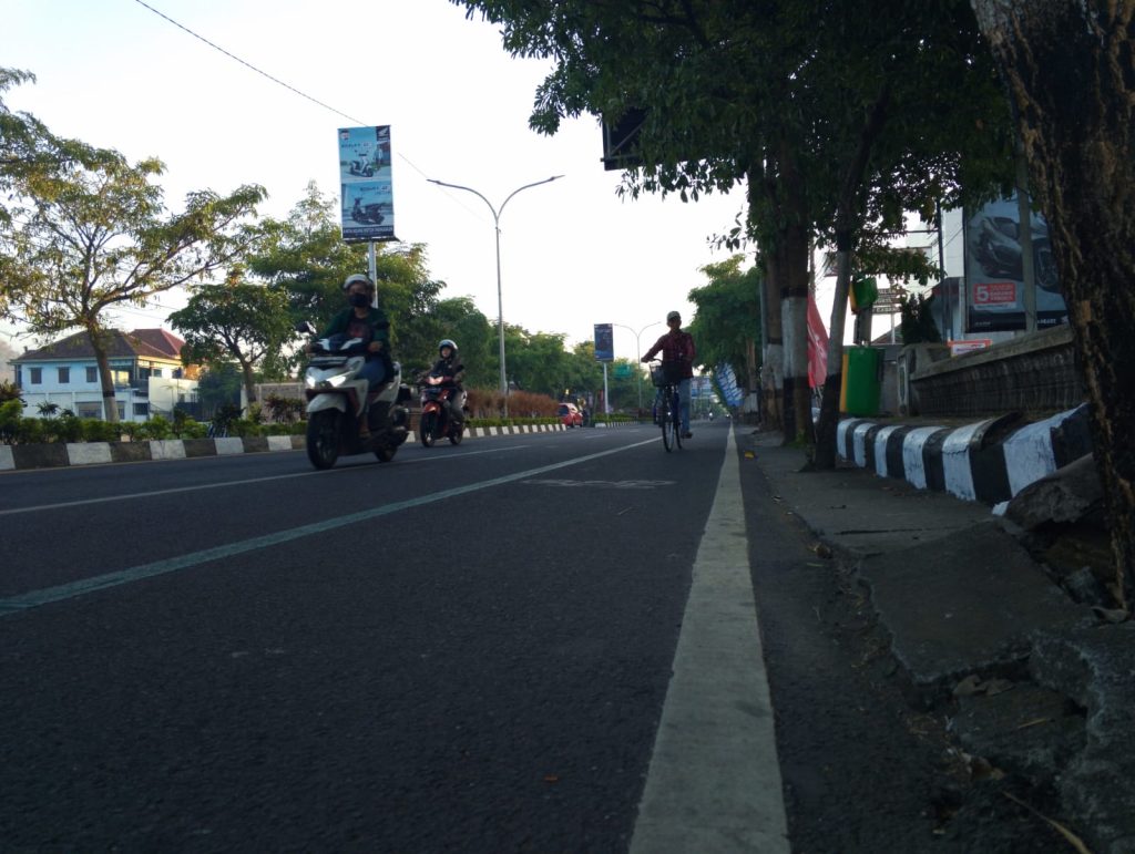 Arus Lalu Lintas Trenggalek Sepi Meski Libur Nataru