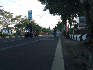 Arus Lalu Lintas Trenggalek Sepi Meski Libur Nataru