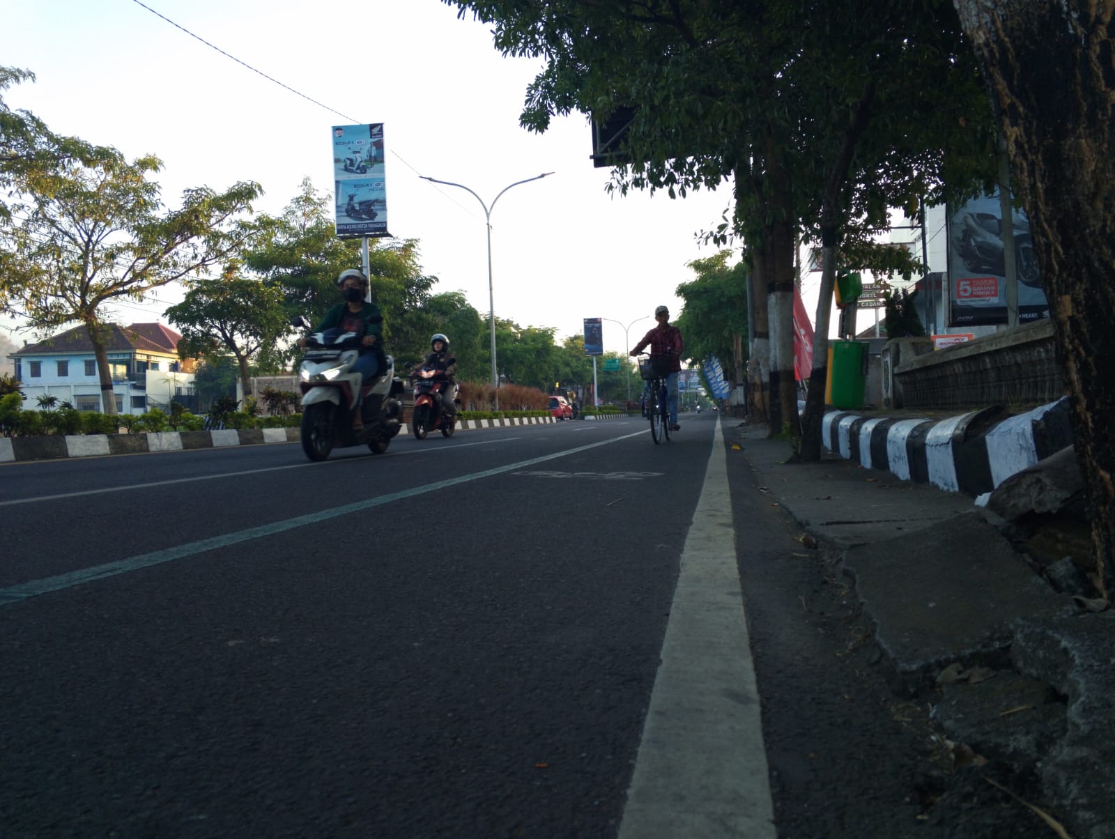 Arus Lalu Lintas Trenggalek Sepi Meski Libur Nataru