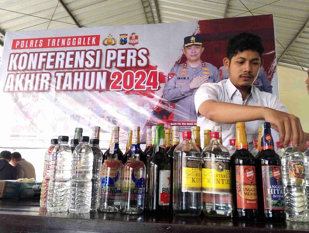 Catatan Penanganan Kasus oleh Polres Trenggalek Sepanjang 2024