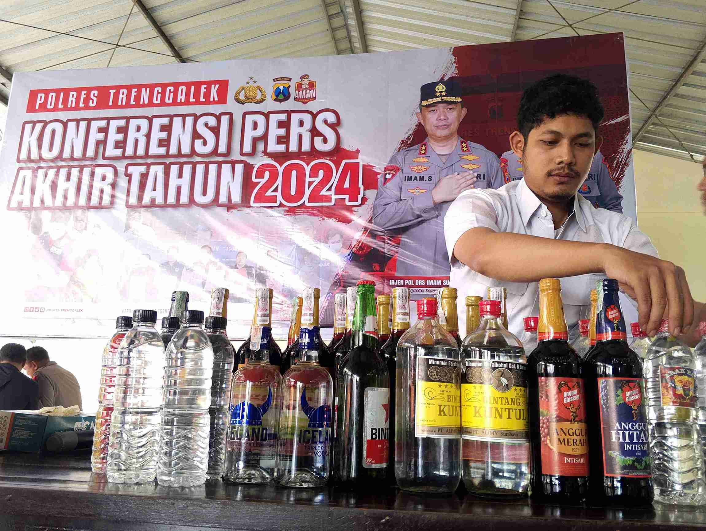 Catatan Penanganan Kasus oleh Polres Trenggalek Sepanjang 2024