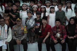 Mas Ipin Pantau Perayaan Natal 2024 di Trenggalek