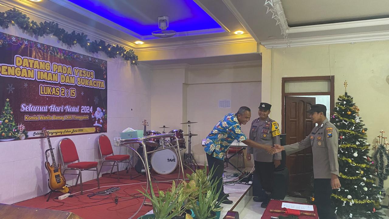 Polres Trenggalek Tingkatkan Pengamanan Gereja Jelang Nataru