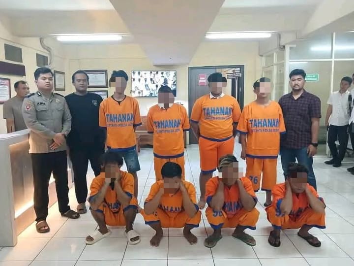 8 Pesilat Jadi Tersangka Pengerusakan Polsek Watulimo Kini Ditahan di Polda Jatim