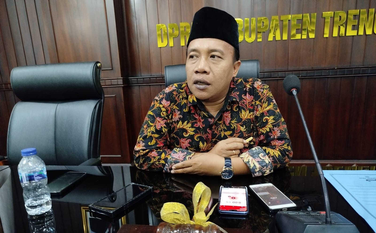 DPRD Trenggalek Usulkan Pemberhentian dan Pengangkatan Ipin-Syah