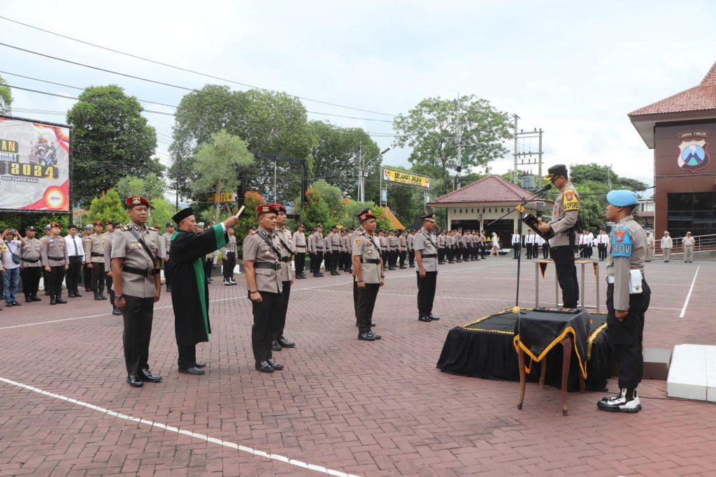 Gerbong Mutasi Polres Trenggalek, 2 PJU dan Kapolsek Gandusari Berganti