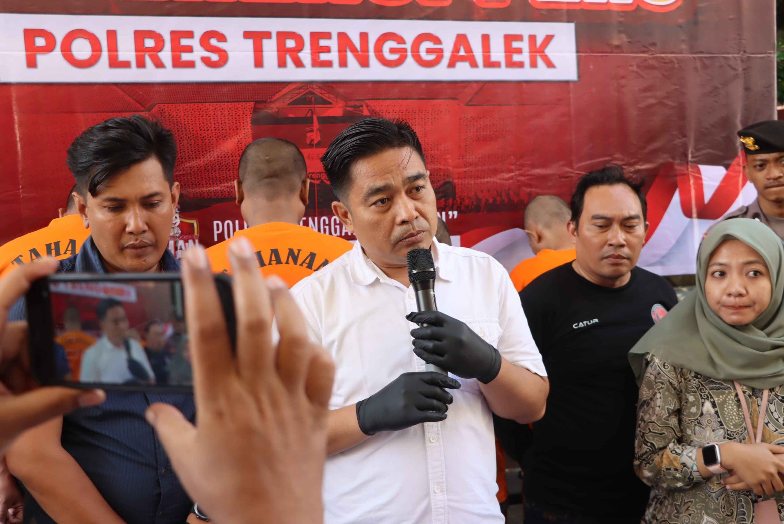 Kasatresnarkoba Polres Trenggalek AKP Yoni Susilo