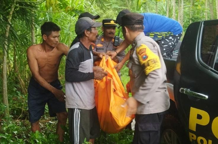 Lansia Tewas Terseret Arus Sungai di Trenggalek