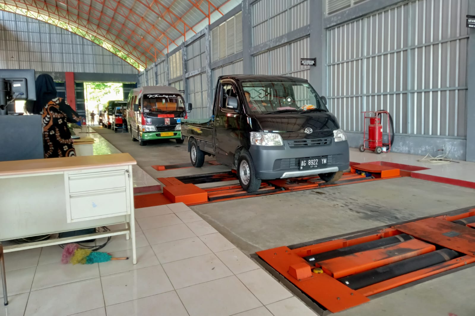 Partisipasi Uji KIR Kendaraan di Trenggalek Merosot