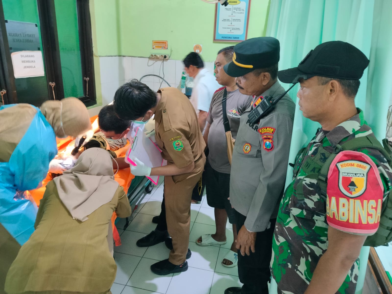 Pemeriksaan Jenazah Lansia Tewas Tenggelam