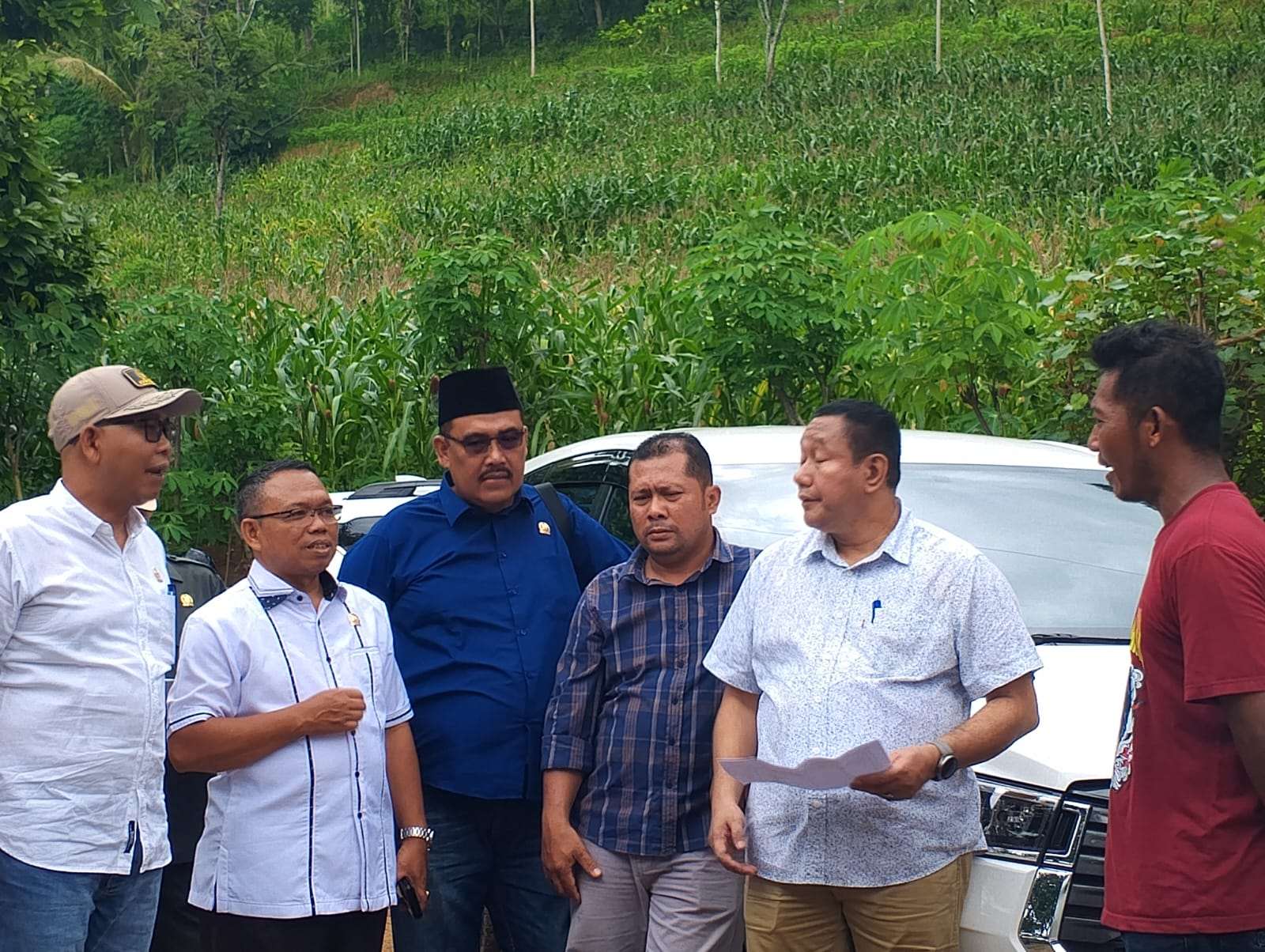 Perbincangan Komisi II dengan Ketua Kelompok Pengelolaan Ternak