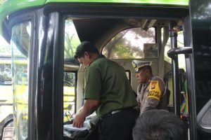 Polres Trenggalek Gelar Rampchek Kendaraan di 5 Lokasi Wisata untuk Tekan Kecelakaan