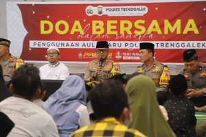 Polres Trenggalek Resmikan Gedung Aula Baru Tatag Trawang Tungga