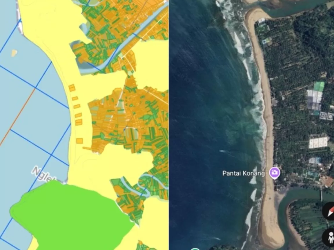 Data SHM di Pantai Konang