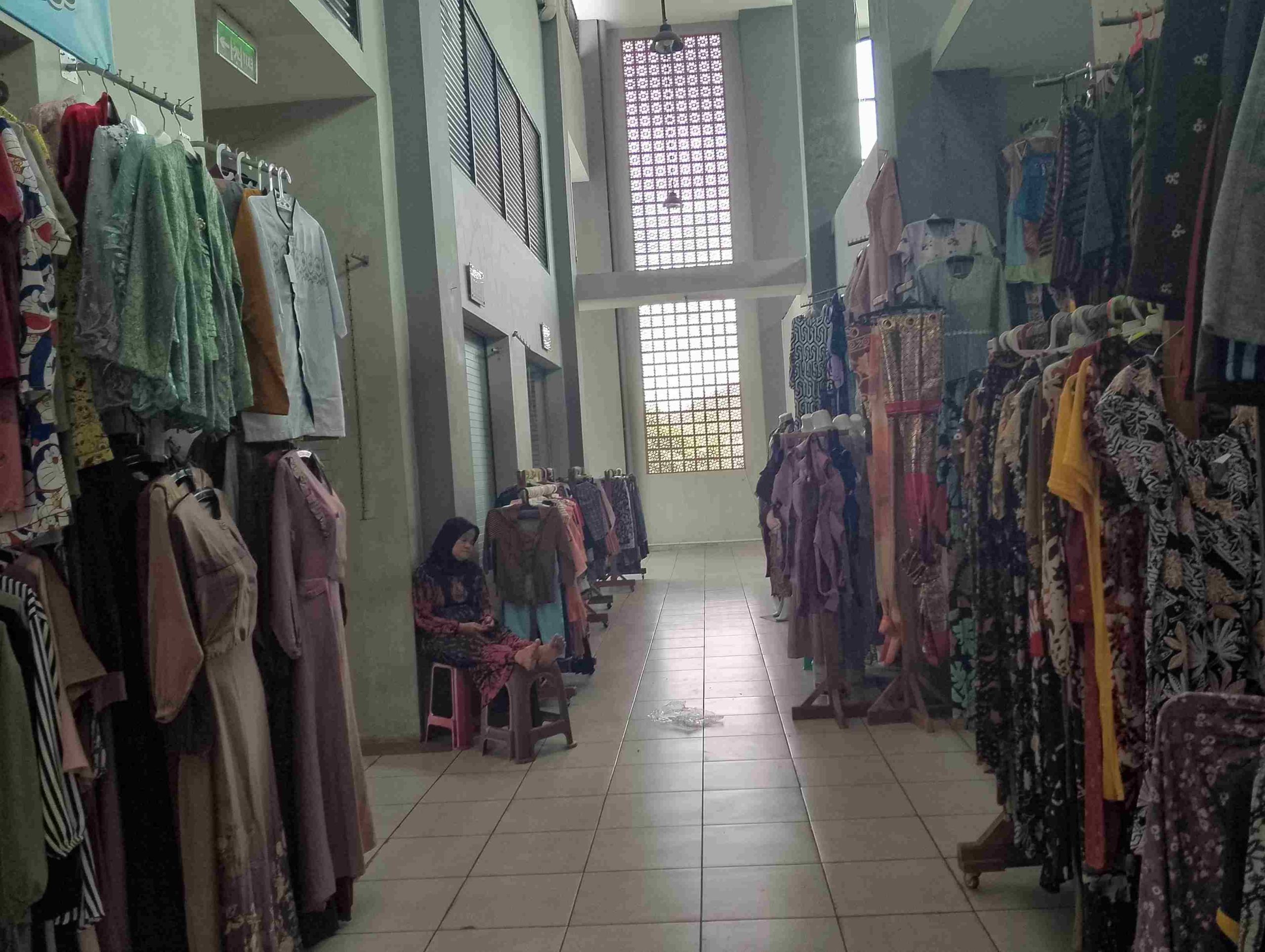 Pedagang Enggan Menempati Lantai Dua