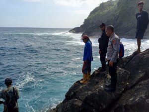 Pemancing Tenggelam Akibat Terseret Ombak di Pantai Damas Kecamatan Watulimo