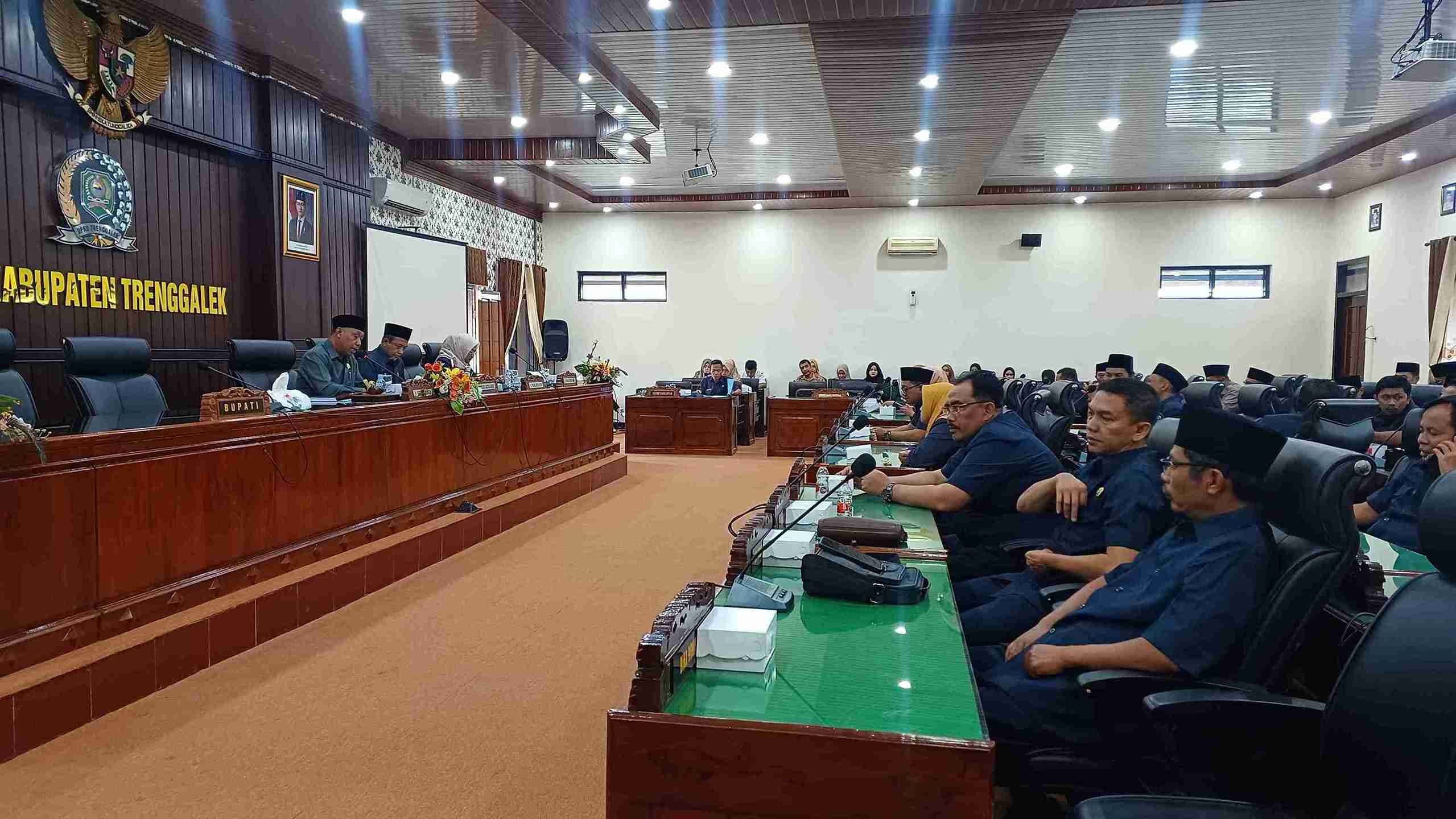 Rincian Kunjungan dan Rapat DPRD Trenggalek 2024