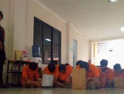 10 Tersangka Kasus Pengrusakan Polsek Watulimo Diserahkan ke Kejari Trenggalek
