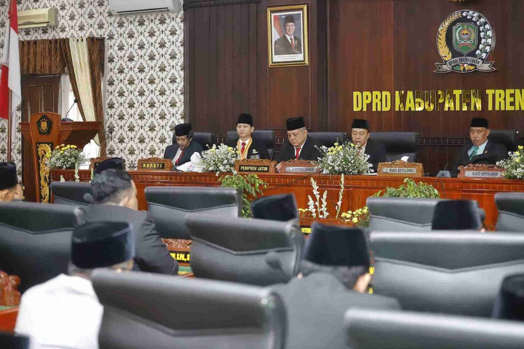 DPRD Trenggalek Bahas Efisiensi Anggaran Sebesar Rp 60 Miliar dalam Rapat Paripurna