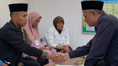 Momen Haru Narapidana Langsungkan Pernikahan di Rutan Kelas IIB Trenggalek