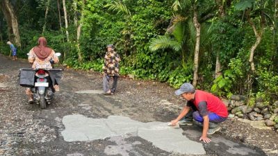 Status Jalan Desa Ngadimulyo Masih Menggantung
