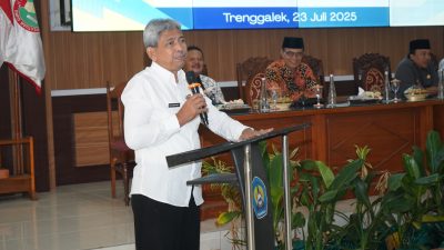 Sekda Trenggalek Dorong PGRI Dukung Program Sekolah Rakyat