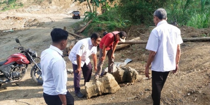 Temuan di Bendungan Bagong Bukan Batuan Lava Gunung Wilis Purba