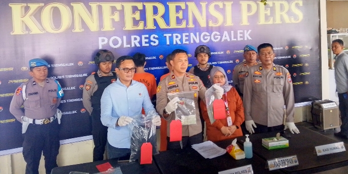Pelaku Penipuan Online Bermodus Undian Berhadiah Berhasil Diamankan Polres Trenggalek