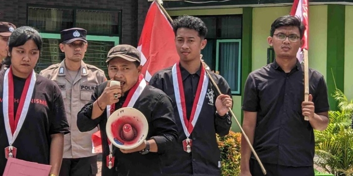 GMNI Trenggalek Desak Hentikan Komersialisasi Pendidikan
