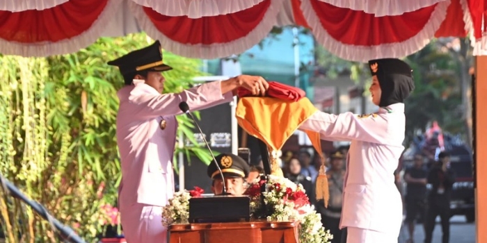 Kisah Sukses Paskibraka Trenggalek di HUT RI ke-80