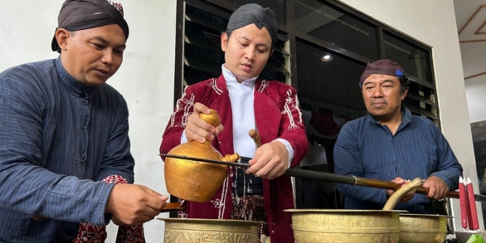 Koleksi Pusaka Baru Warnai Jamasan di Trenggalek