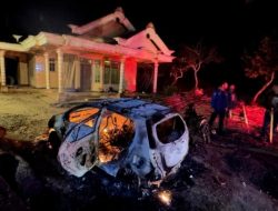 Mobil Kades Wonokerto Trenggalek Dibakar Warga ODGJ, Polisi Turun Tangan Amankan Pelaku