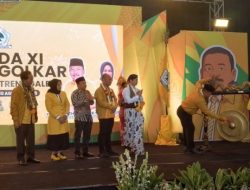 Musda IX Aklamasi, Arik Sri Wahyuni Kembali Pimpin Golkar Trenggalek