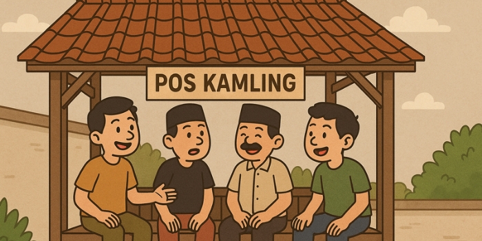 Cerita Wayang di Pos Kamling Jadi Hiburan Gratis Kala Malam
