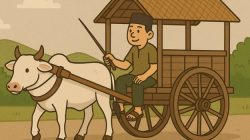 Bajingan Si Pengendara Cikar, Pahlawan Jalanan di Desa