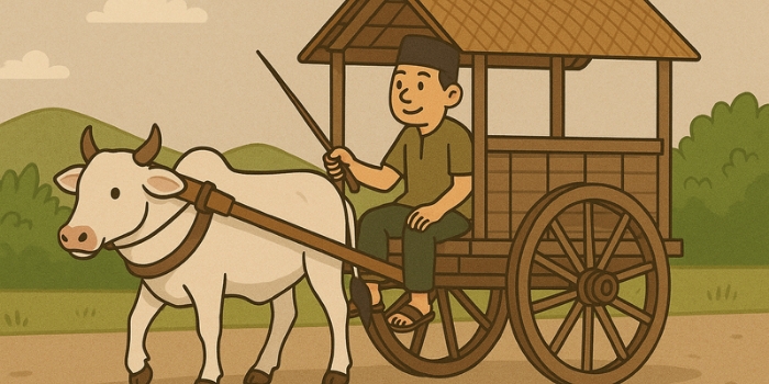 Bajingan Si Pengendara Cikar, Pahlawan Jalanan di Desa