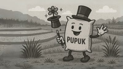 Lebih Hebat dari Beras Oplosan, Pupuk Palsu Jago Sulap Kayak Houdini