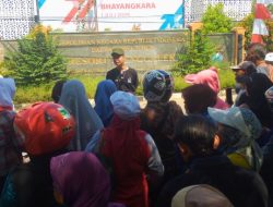 Pelaporan KSPPS Madani di Polres Trenggalek Diwarnai Longmarch Anggota
