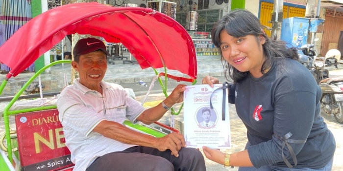 Aksi Solidaritas untuk Rheza Sendy Pratama