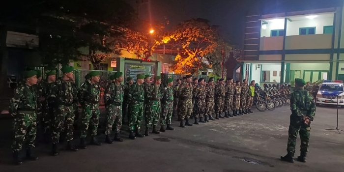 Banser dan Kodim 0807 Bersinergi Jaga Kamtibmas