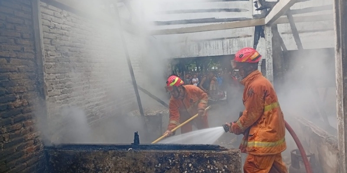 Kronologi Kebakaran Ruko di Watulimo Trenggalek