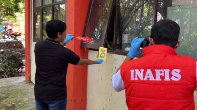 Polisi Buru Pelaku Pencurian di SMKN 1 Trenggalek