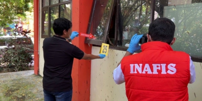 Polisi Buru Pelaku Pencurian di SMKN 1 Trenggalek