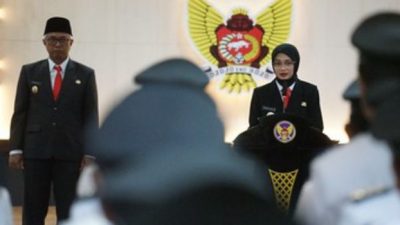 Wali Kota Kediri Lantik 136 Pejabat Baru