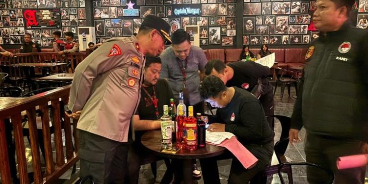 Polres Kediri Razia Tempat Hiburan Malam Jelang Nataru 2026